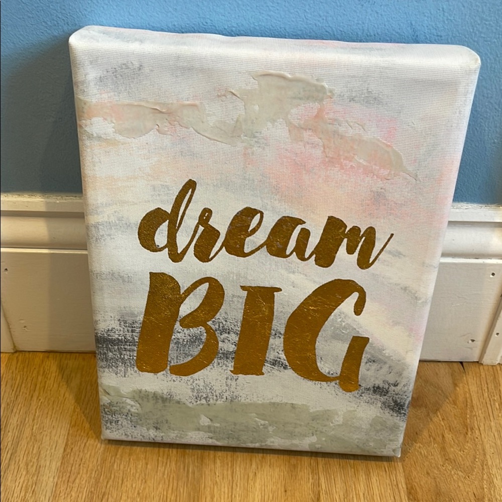 Dream Big Canvas Wall Art